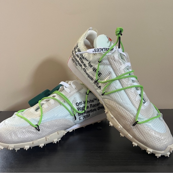 Off-White Waffle Racer Women’s Size 13 Men’s Size 11.5 - Picture 6 of 10